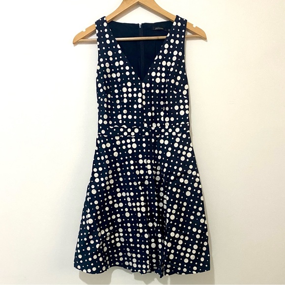 Portmans Dresses & Skirts - Portmans - Dress Blue with White Spots - Size 8